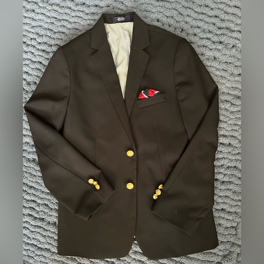 Dark navy Izod sports coat